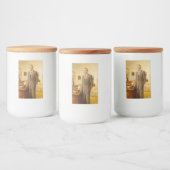 James Earl Carter Painted US-Präsident Portrait Lebensmitteletikett (Flaschen)