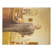 James Earl Carter Painted US-Präsident Portrait Notizblock (Vorderseite)
