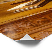 James Earl Carter Painted US-Präsident Portrait Poster (Ecke)