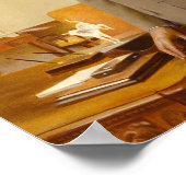 James Earl Carter Painted US-Präsident Portrait Poster (Ecke)