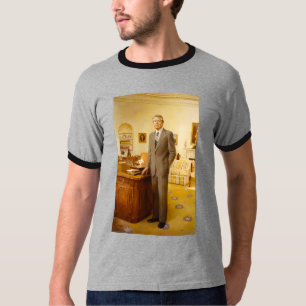James Earl Carter Painted US-Präsident Portrait T-Shirt