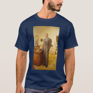James Earl Carter Painted US-Präsident Portrait T-Shirt