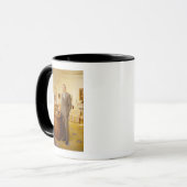James Earl Carter Painted US-Präsident Portrait Tasse (Vorderseite Links)