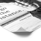 James Ellis - Go the Distance Poster (Ecke)