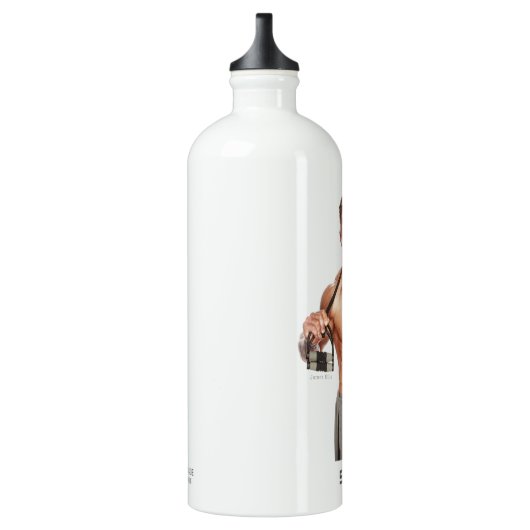 James Ellis - Trainings-Bedauern Aluminiumwasserflasche (Links)