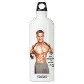 James Ellis - Trainings-Bedauern Aluminiumwasserflasche (Vorderseite)