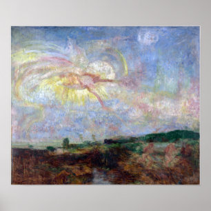 James Ensor Adam and Eve Expelled From Paradise Poster