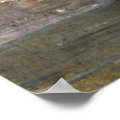 James Ensor After the Storm Poster (Ecke)