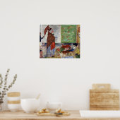 James Ensor erstaunt die Maske-Wouse Poster (Küche)