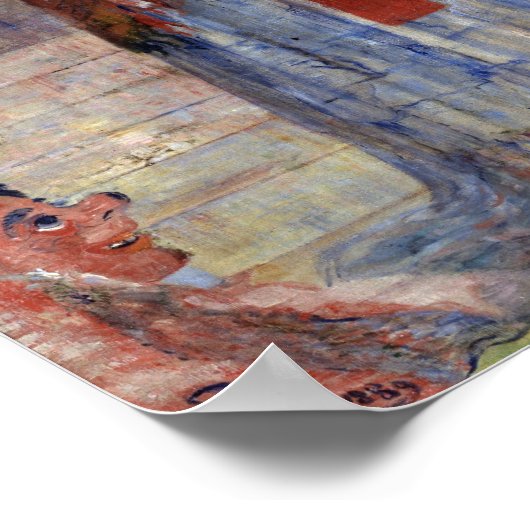 James Ensor erstaunt die Maske-Wouse Poster (Ecke)