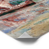 James Ensor Sloops Poster (Ecke)