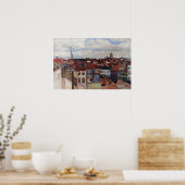 James Ensor The Rooftops von Ostende Poster (Küche)