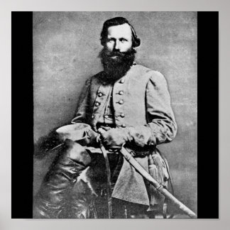 James Ewell Brown Stuart zirka 1833-1864 Poster