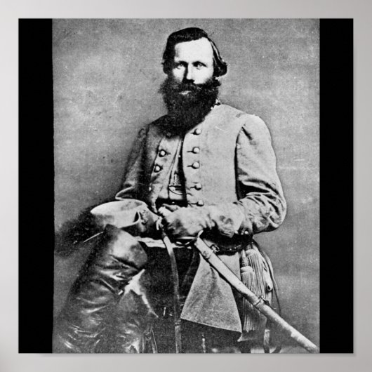 James Ewell Brown Stuart zirka 1833-1864 Poster (Vorne)