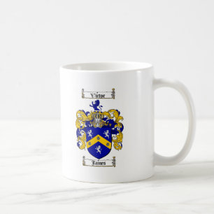 JAMES-FAMILIENWAPPEN - JAMES-WAPPEN KAFFEETASSE