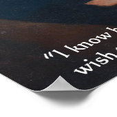 James Fenimore Cooper War Quote Poster (Ecke)