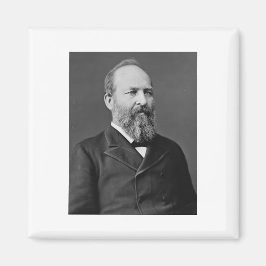 James Garfield 20 Magnet (Vorne)