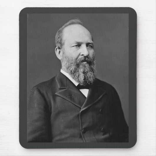 James Garfield 20 Mousepad (Vorne)