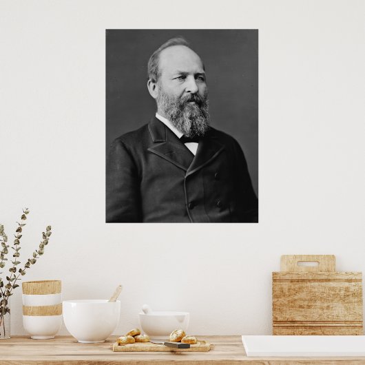 James Garfield 20 Poster (Küche)