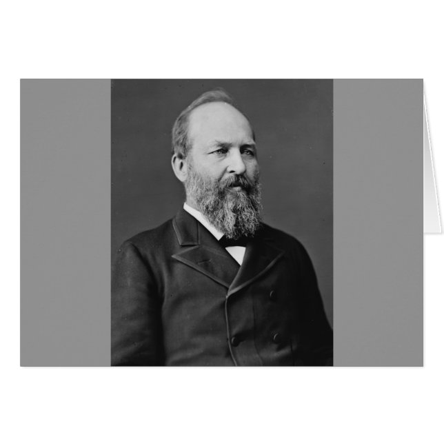 James Garfield 20. Präsident (Vorderseite (Horizontal))