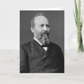 James Garfield 20. Präsident Karte (Vorderseite)