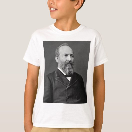 James Garfield 20. Präsident T-Shirt (Vorderseite)