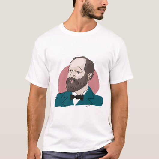James Garfield T-Shirt (Vorderseite)