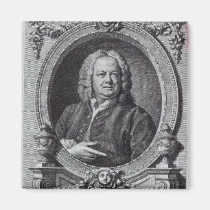 James Gibbs, eingraviert von Bernard Baron, 1747 Magnet