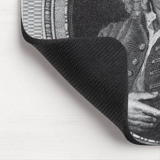 James Gibbs, graviert von Bernard Baron, 1747 Mousepad (Ecke)