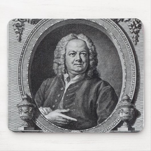 James Gibbs, graviert von Bernard Baron, 1747 Mousepad (Vorne)