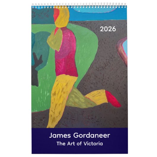 James Gordaneer Art of Victoria Calendar Kalender (Titelbild)