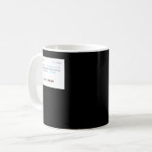 James Harden Funny Tweete Kaffeetasse (Vorderseite Links)