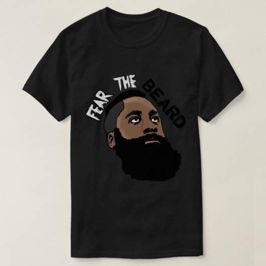 James Harden Furcht vor dem unverzichtbaren Bart-T T-Shirt (Design vorne)