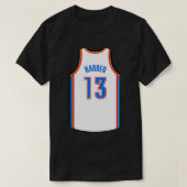 James Harden Oklahoma City Jersey Qiangy 1 T-Shirt (Design vorne)