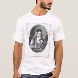 James I (1394-1437), König von Schottland, von T-Shirt