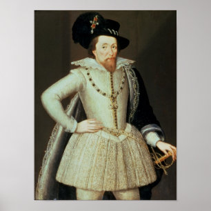 James I., Halbbild Poster