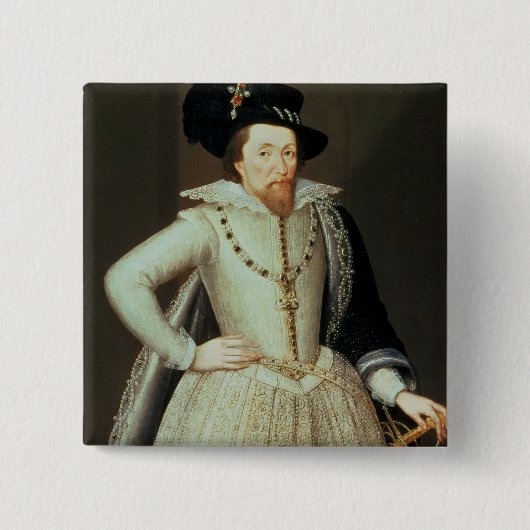 James I, Hälfte-langes Porträt Button (Vorderseite)