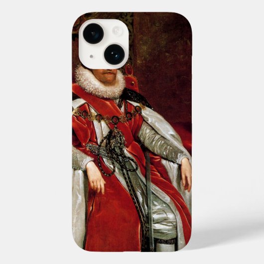 James I von Daniel Mytens Case-Mate iPhone Hülle (Rückseite)