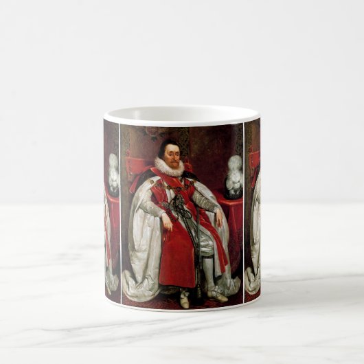 James I von Daniel Mytens Kaffeetasse (Mittel)