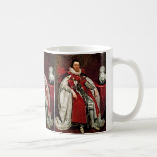 James I von Daniel Mytens Kaffeetasse (Rechts)