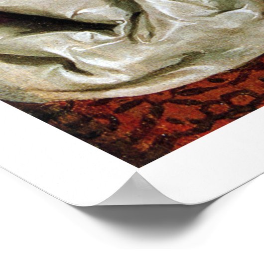 James I von Daniel Mytens Poster (Ecke)