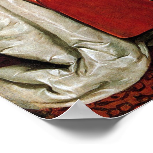 James I von Daniel Mytens Poster (Ecke)