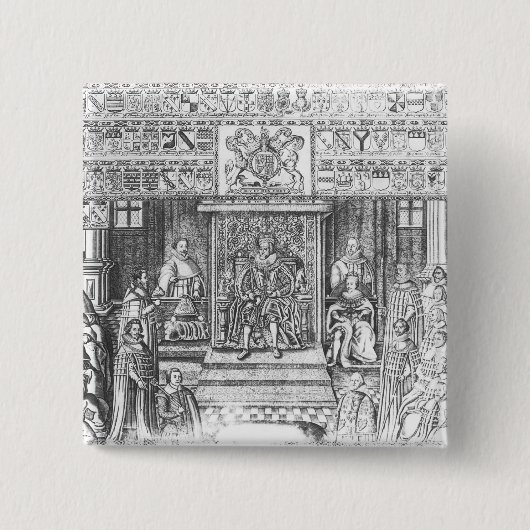 James I von England am Gericht Button (Vorderseite)