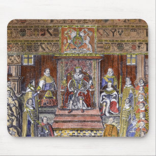 James I von England am Gericht, Mousepad