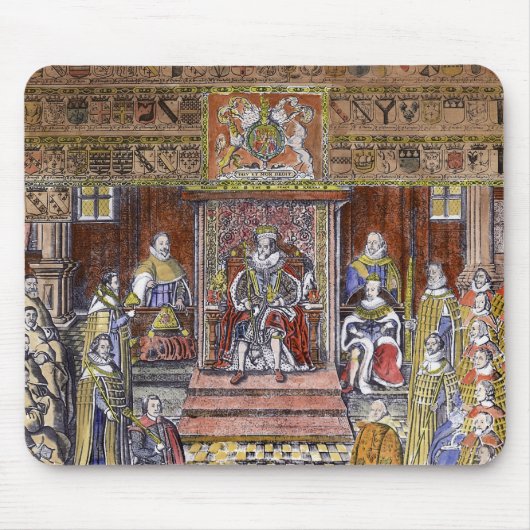 James I von England am Gericht, Mousepad (Vorne)
