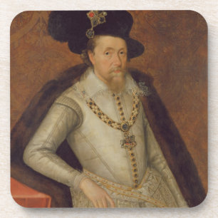 James I von England und VI von Schottland Getränkeuntersetzer