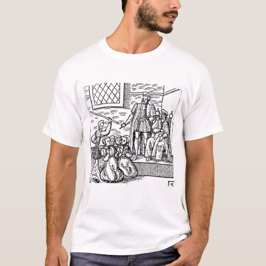 James I von England und VI von Schottland T-Shirt (Vorderseite)