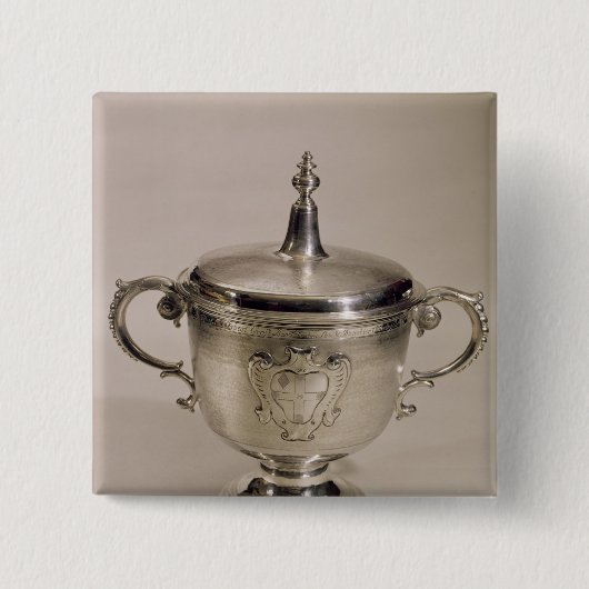 James II Steeple-Schale, 1685 Button (Vorderseite)
