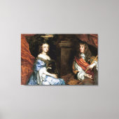 James II. und Anne Hyde von Sir Peter Lely Leinwanddruck (Vorderseite)