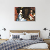 James II. und Anne Hyde von Sir Peter Lely Leinwanddruck (Insitu (Schlafzimmer))